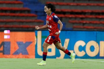 Partido de Liga Femenina entre Atlético Nacional y DIM-Formas Íntimas.