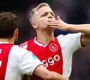 El Ajax mejorará el contrato de Van de Beek, según AD