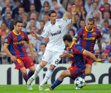 El argentino Ángel Di María jugador del Real Madrid desde el 2010 al 2014