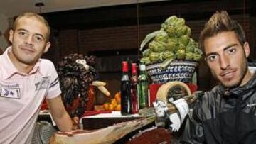 <b>NOVEDADES. </b>Adrián Ripa y Miguel Palanca serán titulares en el único derbi regional de Segunda.