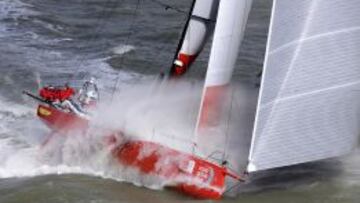 El 'Team Campos' en plena regata