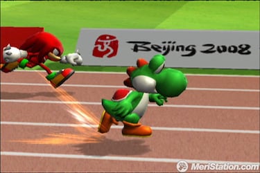 Knuckles y Yoshi se emplean a fondo en Pekín