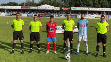 Imagen del partido entre el Coria y el Diocesano