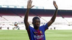 El Barça crea un plan de musculación para Dembélé