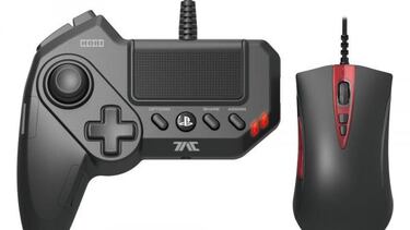 El nuevo mando de PS4 mezcla pad y ratón