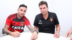 Eugenio Mena fue presentado como refuerzo de Sport Recife