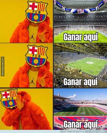 El Madrid, Barça y Guardiola, protagonistas de los memes de la jornada