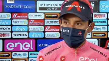 Egan piensa en el Monzolan, etapa 14 del Giro 2021