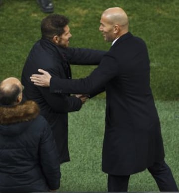 Simeone y zidane.