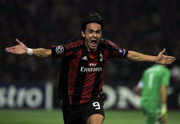 El delantero italiano anot¨® 46 goles con la Juventus y el Mil¨¢n en la competici¨®n europea.