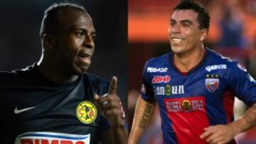 Apertura 2012 con América y Atlante, 11 goles