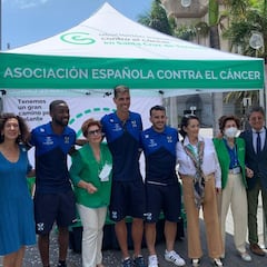 Dani Hernández: "Jugar un partido con el escudo del Tenerife siempre es una gran oportunidad"