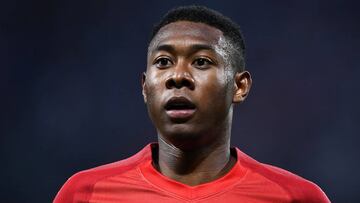 Alaba, durante el amistoso contra Alemania.