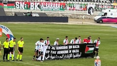 La sentida petición en Palestino