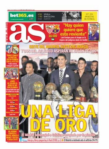 Las portadas de AS de octubre