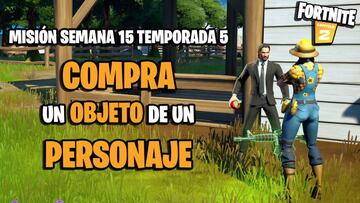 &iquest;C&oacute;mo y d&oacute;nde comprar un objeto de un personaje en Fortnite?