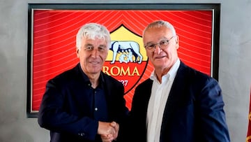 06/06/25 PRESENTACION GASPERINI ROMA CLAUDIO RANIERI
FOTO:AS ROMA