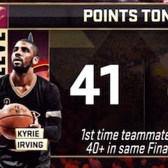 LeBron e Irving: los mejores compañeros en unas Finales