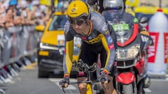 "Ganar una crono en el Tour era un objetivo en mi carrera"