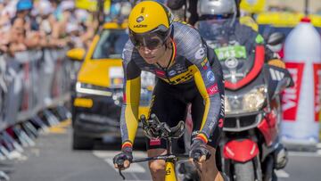 "Ganar una crono en el Tour era un objetivo en mi carrera"