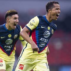 América vence a Chivas en la jornada 11 del Guardianes 2020