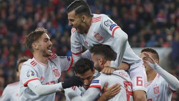12/10/19 PARTIDO SELECCION ESPAÑOLA CLASIFICATORIO PARA LA EUROCOPA 2020
NORUEGA - ESPAÑA
GOL 0-1 DE SAUL ÑIGUEZ ALEGRIA