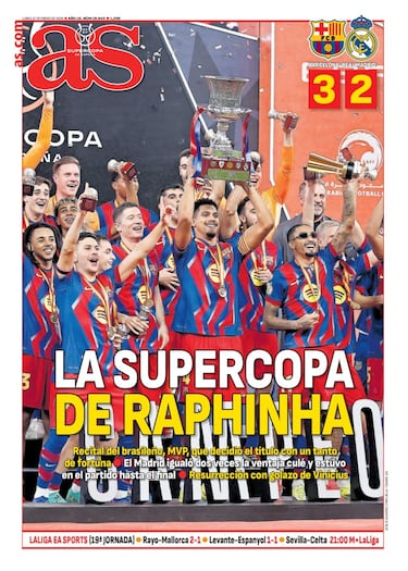 Las portadas de AS de enero
