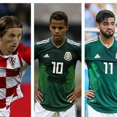 La contrastante realidad de Griezmann-Modric y Gio-Vela