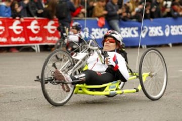 Las imágenes de la Media Maratón por las calles de Madrid