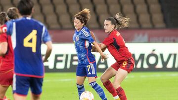 15/11/22 FUTBOL FEMENINO SELECCION ESPAÑOLA ESPAÑA FEMENINA - JAPON DEBUT MARIA PEREZ
FOTO:SEFUTBOLFEM