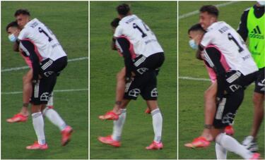 El curioso festejo de Martín Rodríguez en el Superclásico