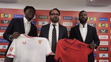 Orta, con Agoumé y Iheanacho.