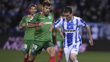 Manu García, ante Eraso