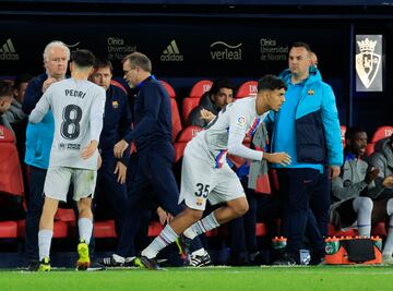 Chadi Riad, en el momento de su debut en Primera.