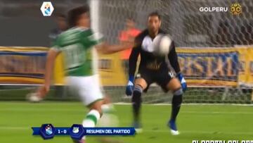 La especial noche de Viana: fallo increíble y gran atajada