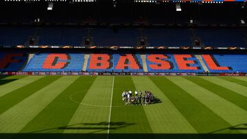 Entrenamiento del Liverpool previo a la final.