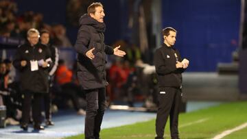 Luis Miguel Ramis, entrenador del Albacete.