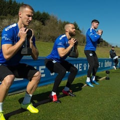 La plantilla y los empleados del Alavés pasan este lunes las pruebas del coronavirus