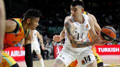 09/03/23  PARIDO BALONCESTO BASKET 
EUROLEAGUE EUROLIGA REGULAR SEASON ROUND 28 
REAL MADRID - VALENCIA 
JASIEL RIVERO GABRIEL DECK