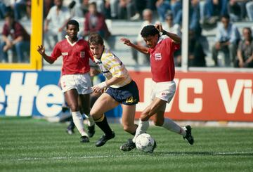 El debut mundialista de Costa Rica fue en Italia 90. En su primer partido, y contra todo pronóstico, ganaron 1-0 a Escocia.