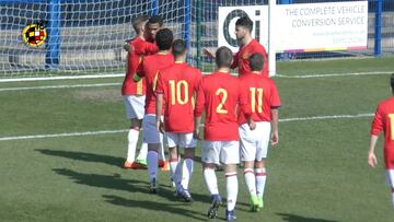 Triunfo estéril de la Sub-19 ante que dice adiós a la Eurocopa