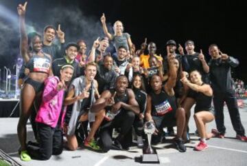La Nitro Athletics Series de Melbourne reunió a grandes atletas con una afición que disfrutó del atletismo.