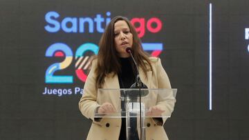 Santiago, 14 de junio 2022.
La ministra del Deporte y presidenta de la Corporación Santiago 2023, Alexandra Benado, junto al presidente del Comité Olímpico, y el presidente del Comité Paralímpico de Chile, entre otros, presenta oficialmente los recintos deportivos y deportes que se desarrollarán en los próximos Juegos Panamericanos y Parapanamericanos Santiago 2023.
Jonnathan Oyarzun/Aton Chile