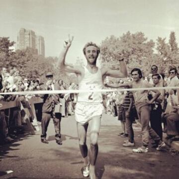 Gary Muhrcke, ganador del primer maratón de New York con un tiempo de 2:31:39 en 1970.