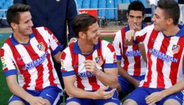 El Atlético se hace la foto oficial