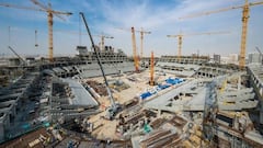Qatar 2022: works progressing on Lusail stadium for World Cup