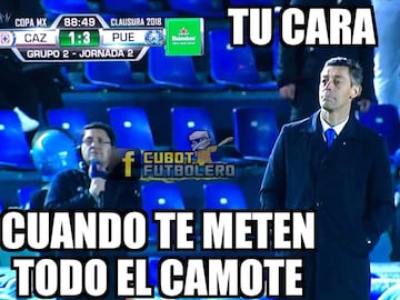 Los memes no perdonan la derrota del Cruz Azul