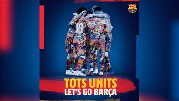 "Todos unidos, vamos Barça" Así es el vídeo de los blaugranas para la final de Copa