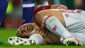 Ibrahimovic suffered cruciate ligament damage in April.