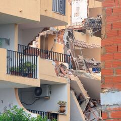 El motivo del derrumbe del edificio de Peñíscola